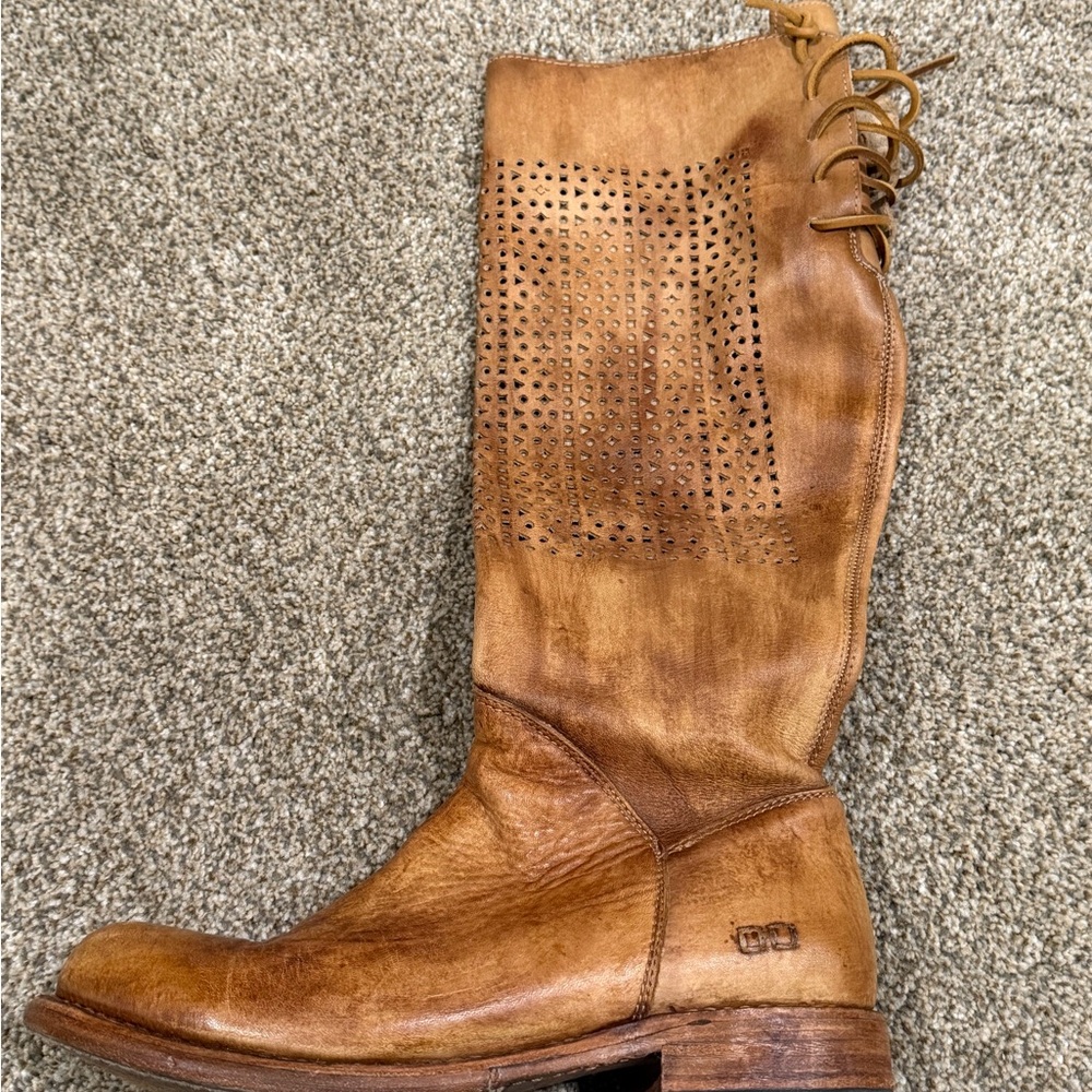 BED|STU Tan Heeled Boots